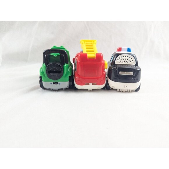 VTech Go Go Smart Wheels Lot Of 3 SUV Fire Truck Police Talking Light-Up Toys - Picture 7 of 7